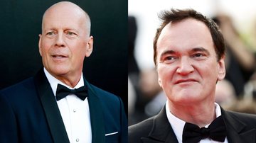 Bruce Willis (Foto: Rich Fury/Getty Images) Quentin Tarantino (Foto:Vittorio Zunino Celotto/Getty Images)