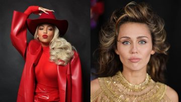 Beyoncé (Foto: Reprodução/Instagram) e Miley Cyrus (Foto: Getty Images)