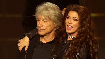 Jon Bon Jovi e Shania Twain (Foto: Amy Sussman/Getty Images)