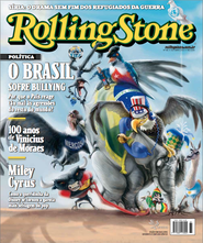 Capa Revista Rolling Stone 85 - O Brasil sofre bullying / Como Miley Cyrus se tornou a garota mais selvagem do pop