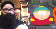 Fernando Ufret (Foto: Reprodução / TikTok) e South Park (Foto: Divulgação/ Comedy Central)