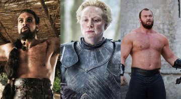 Khal Drogo, Brienne de Tarth e O Montanha (foto: reprodução/ HBO)