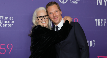 Jane Campion e Benedict Cumberbatch (Foto: Jamie McCarthy / Getty Images)