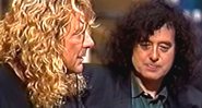 Robert Plant e Jimmy Page (Foto: Reprodução/Youtube)