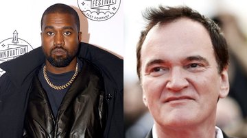 Kanye West (Foto: Brad Barket / Getty Images for Fast Company) e Quentin Tarantino (Foto: Vittorio Zunino Celotto/Getty Images)