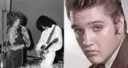 Led Zeppelin e Elvis Presley (foto: Montagem/ Reprodução Instagram)