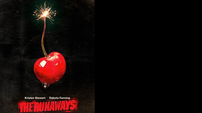 A capa da trilha sonora de <i>The Runaways</i> é igual ao pôster do filme - Reprodução