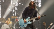 Dave Grohl se apresenta com o Foo Fighters no festival Voodoo Fest, em novembro de 2014, em Nova Orleans - Barry Brecheisen/AP