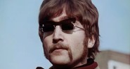 John Lennon em cena do clipe restaurado de "Penny Lane", dos Beatles - Reprodução/Vídeo