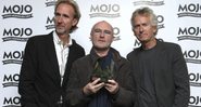 Mike Rutherford, Phil Collins e Tony Banks, do Genesis (Foto: Press Association via AP Images)