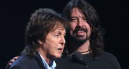 Paul McCartney e Dave Grohl (Foto: Matt Sayles/Invision/AP)