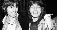 Keith Richars e Mick Jagger, dos Rolling Stones (Foto: Rolling Stones:50 / Reprodução)