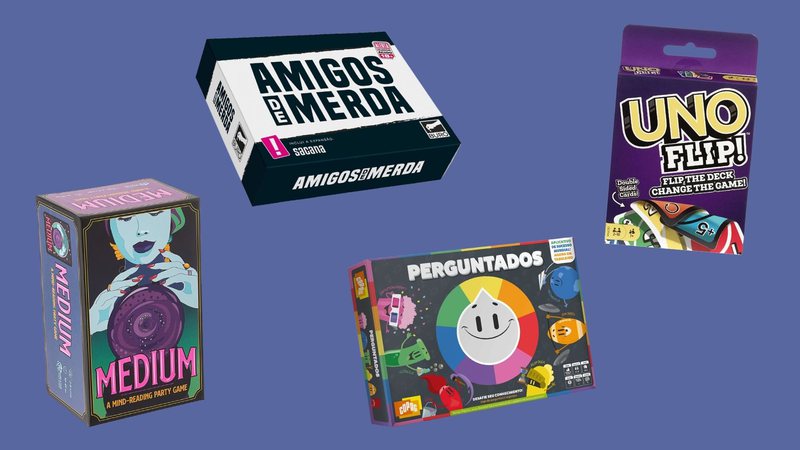 Board game, quebra-cabeça e outros itens para se divertir em casa com os amigos - Crédito: Reprodução/Amazon