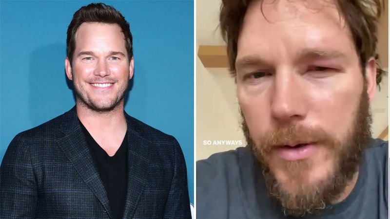 Chris Pratt (Foto: Rich Fury / Getty Images e Reprodução / Instagram)