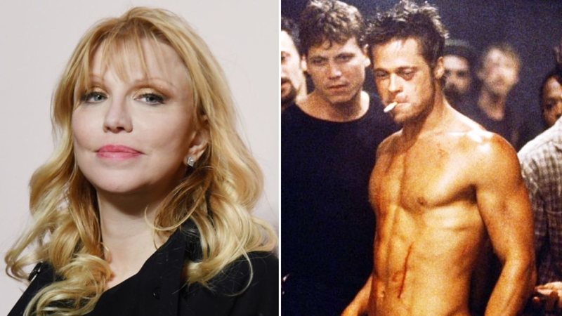 Courtney Love, Brad Pitt