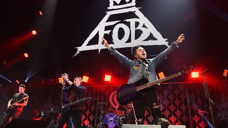 Fall Out Boy em show em 2017 (Foto: Getty Images)