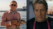 Daniel Craig e Hugh Grant em Glass Onion: Um Mistério Knives Out (Foto: Reprodução/Netflix)