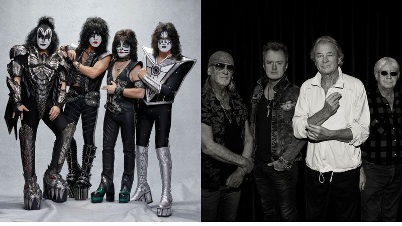 KISS (Foto: Divulgação), Deep Purple (Foto: Morten Rygaard)