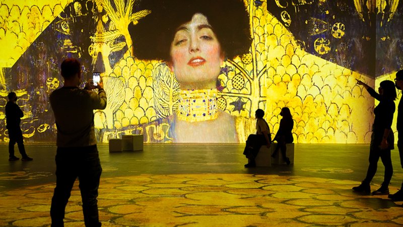 Klimt: A experiência imersiva (Foto: Divulgação)