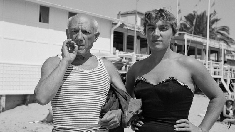 Pablo Picasso e Maya Ruiz-Picasso (Foto: Museu Picasso de Paris)