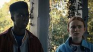 Sadie Sink e Caleb McLaughlin em Stranger Things (Foto: Reprodução/Netflix)