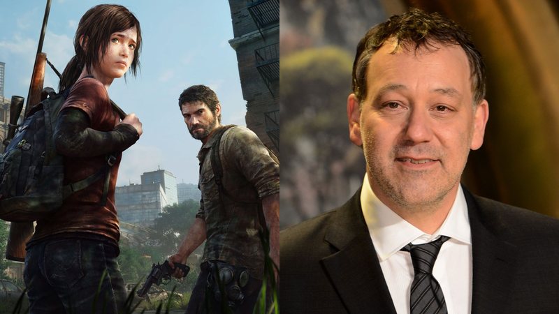 Game de The Last of Us (Foto: Divulgação) e Sam Raimi (Foto: Ian Gavan / Getty Images)