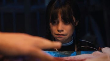 Jenna Ortega como Wandinha Addams (Foto: Reprodução/Netflix)