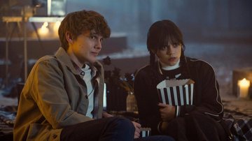 Jenna Ortega e Hunter Doohan em Wandinha (Foto: Divulgação/Netflix)