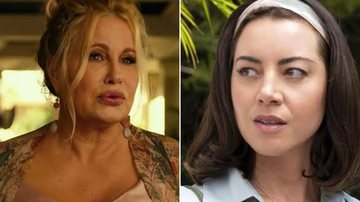 Jennifer Coolidge e Aubrey Plaza: Globo de Ouro (Reprodução)