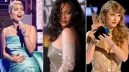 Lady Gaga, Rihanna e Taylor Swift disputam categoria no Globo de Ouro (Getty Images)