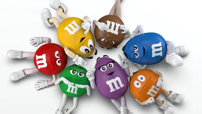 Personagens de M&M's: pausa indefinida (Divulgação)