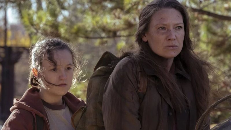 Bella Ramsey e Anna Torv como Ellie e Tess (Foto: Divulgação / HBO)