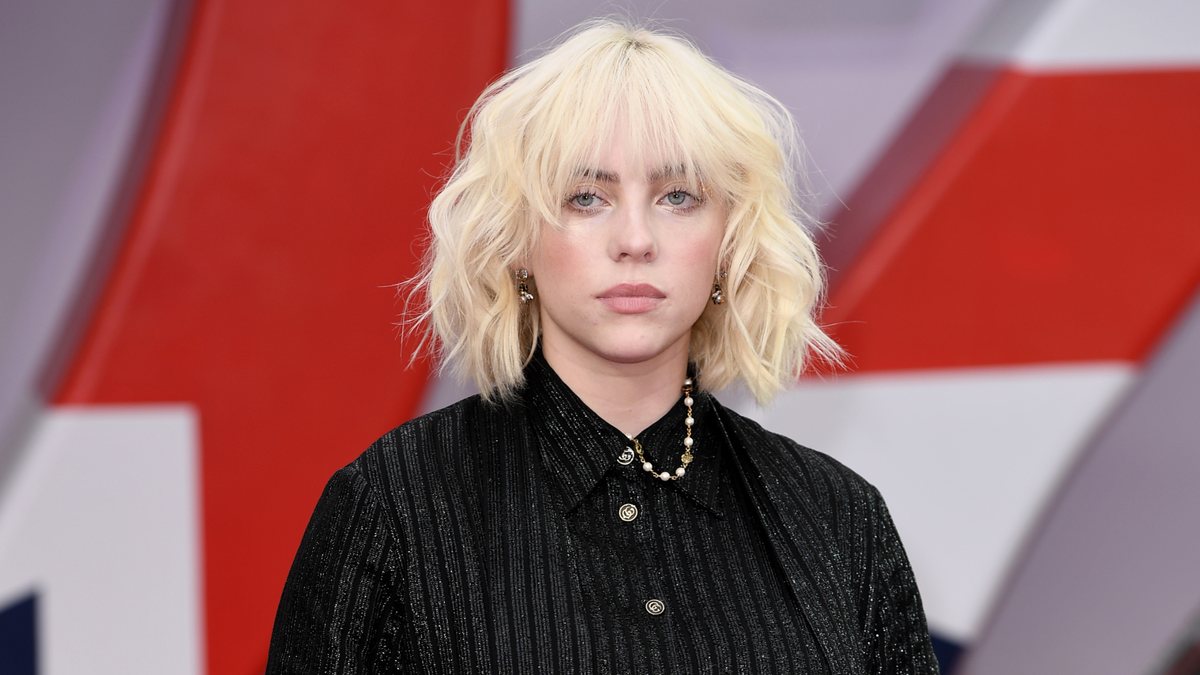 Billie Eilish na estreia de 007 (Foto: Getty Images)