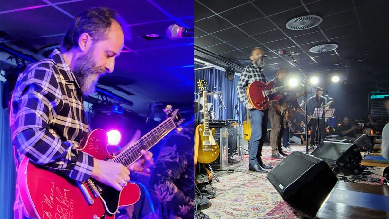 Show de Marcos Ottaviano em homenagem a B. B. King no Blue Note SP (Foto: Eduardo do Valle)