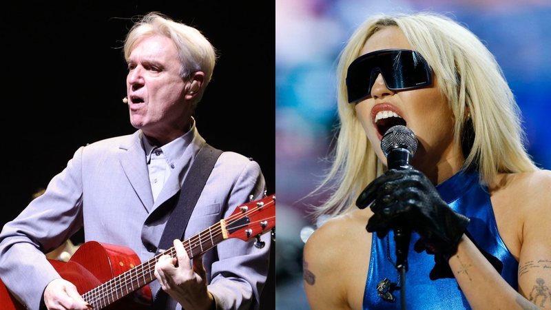 David Byrne, Miley Cyrus (Foto: Getty Images)