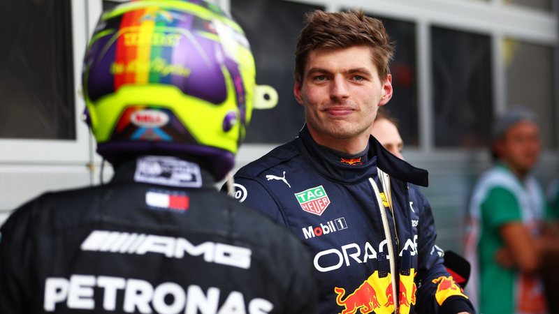 Lewis Hamilton e Max Verstappen (Foto: Getty Images)