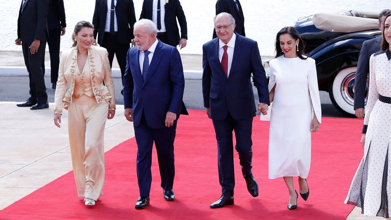 Lula subindo a rampa no Planalto (Foto: Cleia Viana/Câmara dos Deputados)