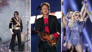 Michalel Jackson (Foto: Steve Granitz / WireImage), Paul McCartney (Foto: Jed Jacobsohn / GI) e Lady Gaga (Foto: Sipa/AP)