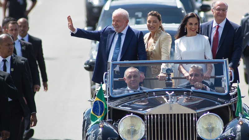 Posse do Lula (Foto: Andressa Anholete/Getty Images)