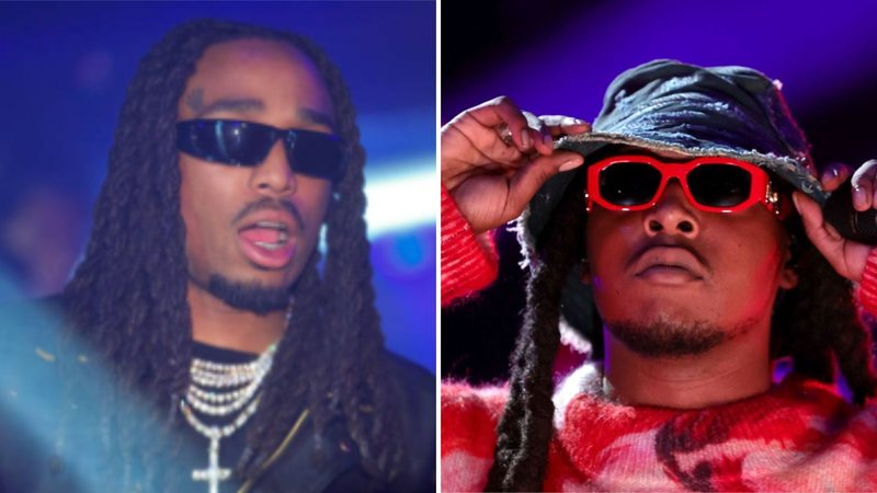 "" - Quavo (Foto: Prince Williams / Getty) e Takeoff (Foto: Rich Fury / Getty Images)