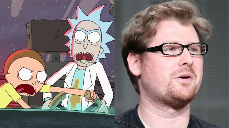 Rick and Morty (Foto: Divulgação/Adult Swim) e Justin Roiland (Foto: Frederick M. Brown/Getty Images)