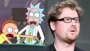 Rick and Morty (Foto: Divulgação/Adult Swim) e Justin Roiland (Foto: Frederick M. Brown/Getty Images)