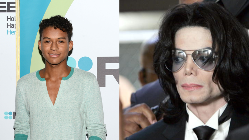 Jafaar Jackson (Foto: Araya Diaz/Getty Images) MIchael Jackson (Foto: Kevork Djansezian-Pool/Getty Images)