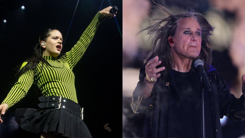 Rosalía, Ozzy Osbourne (Foto: Getty Images)