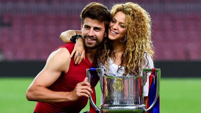 Gerard Piqué e Shakira (Foto: David Ramos/Getty Images)