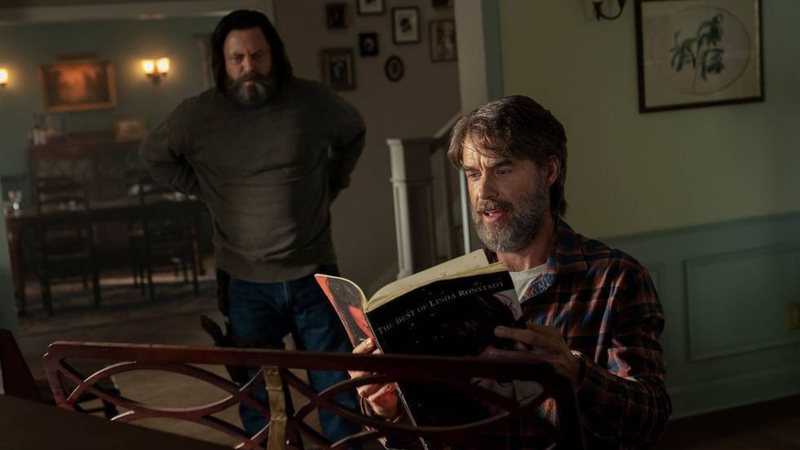 Nick Offerman e Murray Bartlett em The Last of Us (Foto: Divulgação/HBO)