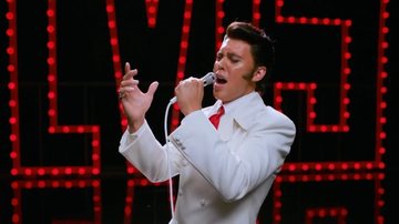 Austin Butler como Elvis na cinebiografia do Rei do Rock (Foto: Reprodução/Warner Bros.)