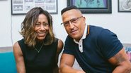 Glória Maria e Mano Brown para o podcast Mano a Mano (Foto: reprodução)