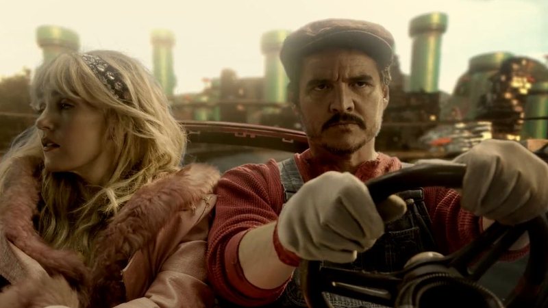 Pedro Pascal como Mario em paródia do programa Saturday Night Live (Foto: reprodução/Twitter/@nbcsnl)