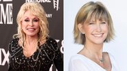 Dolly Parton (Fotos: Getty Images) e Olivia Newton-John (Foto: Divulgação)